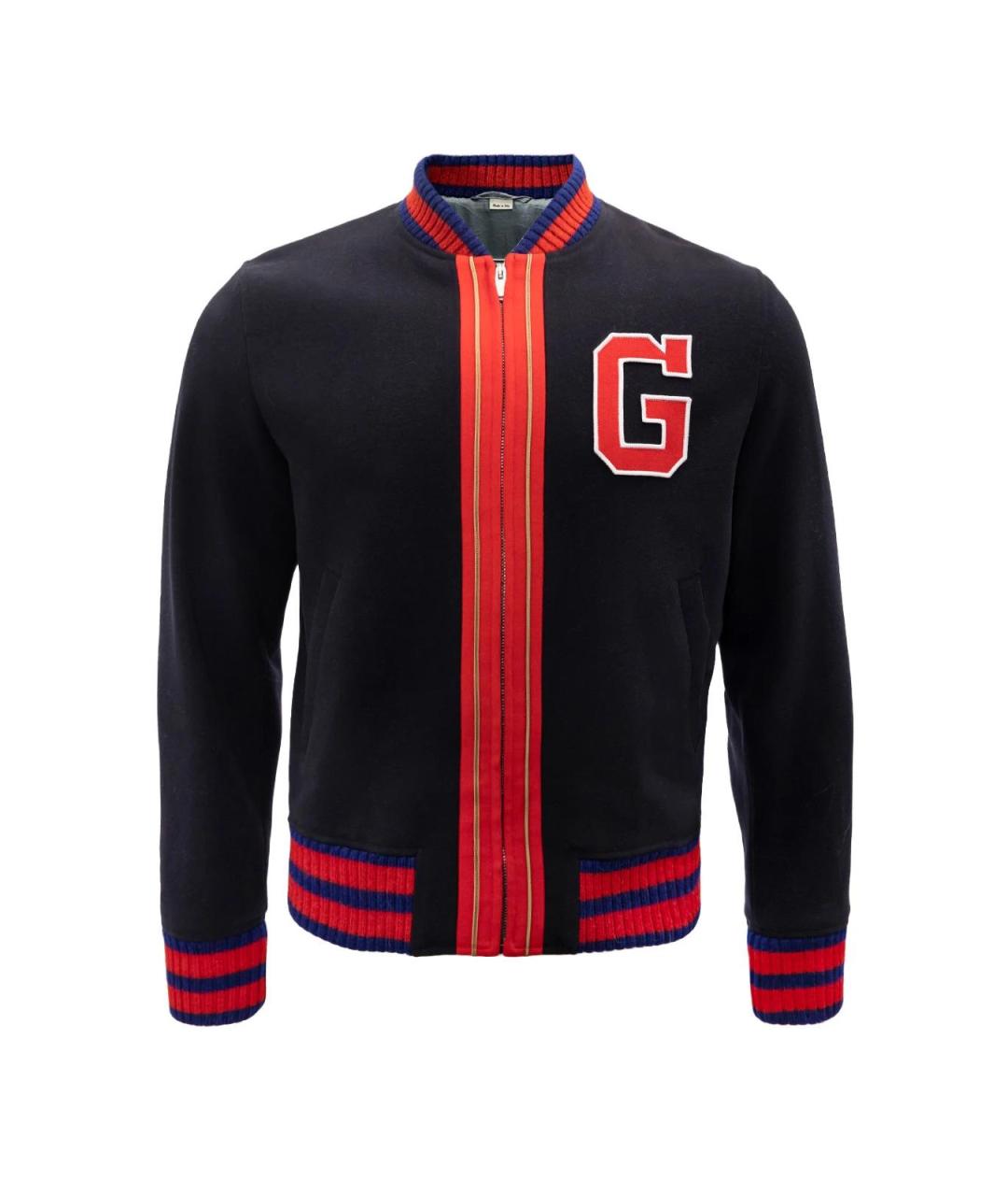 GUCCI Синяя шерстяная куртка, фото 4