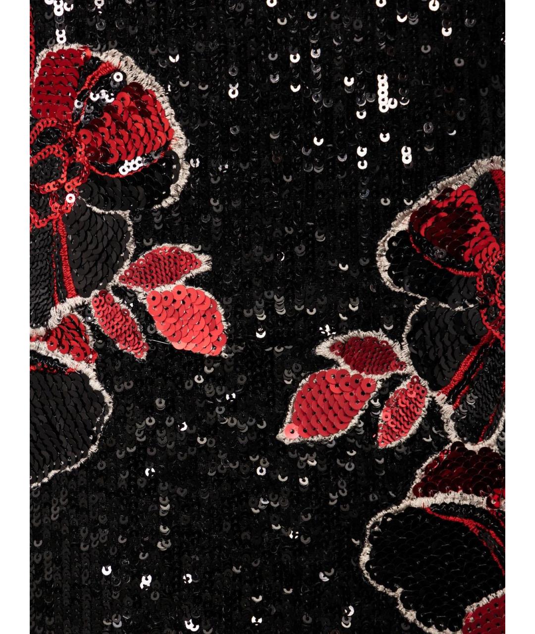 ELIE SAAB Черное полиэстеровое повседневное платье, фото 3