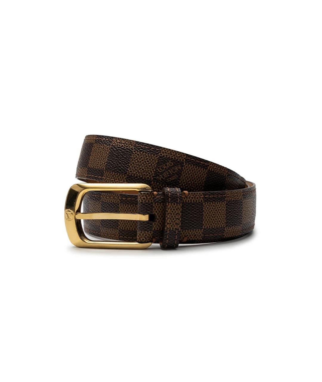 LOUIS VUITTON Коричневый ремень, фото 1