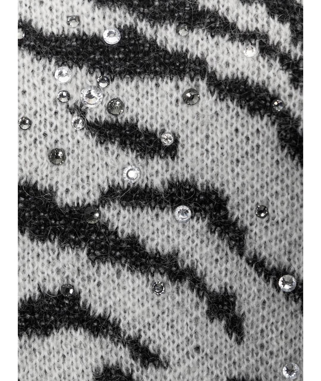 ALESSANDRA RICH Белый шерстяной костюм с брюками, фото 3