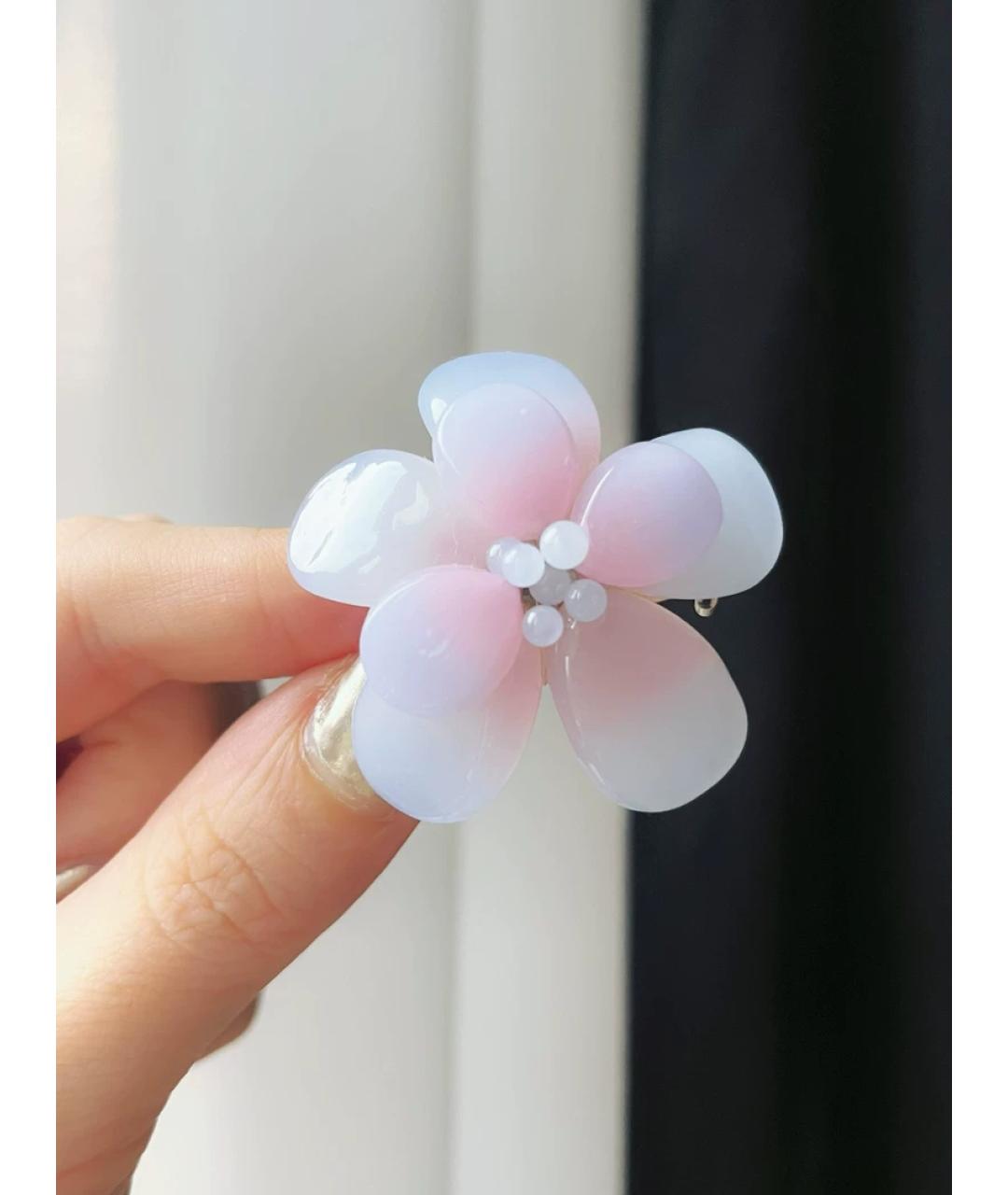 CHANEL Голубая булавка / брошь, фото 5