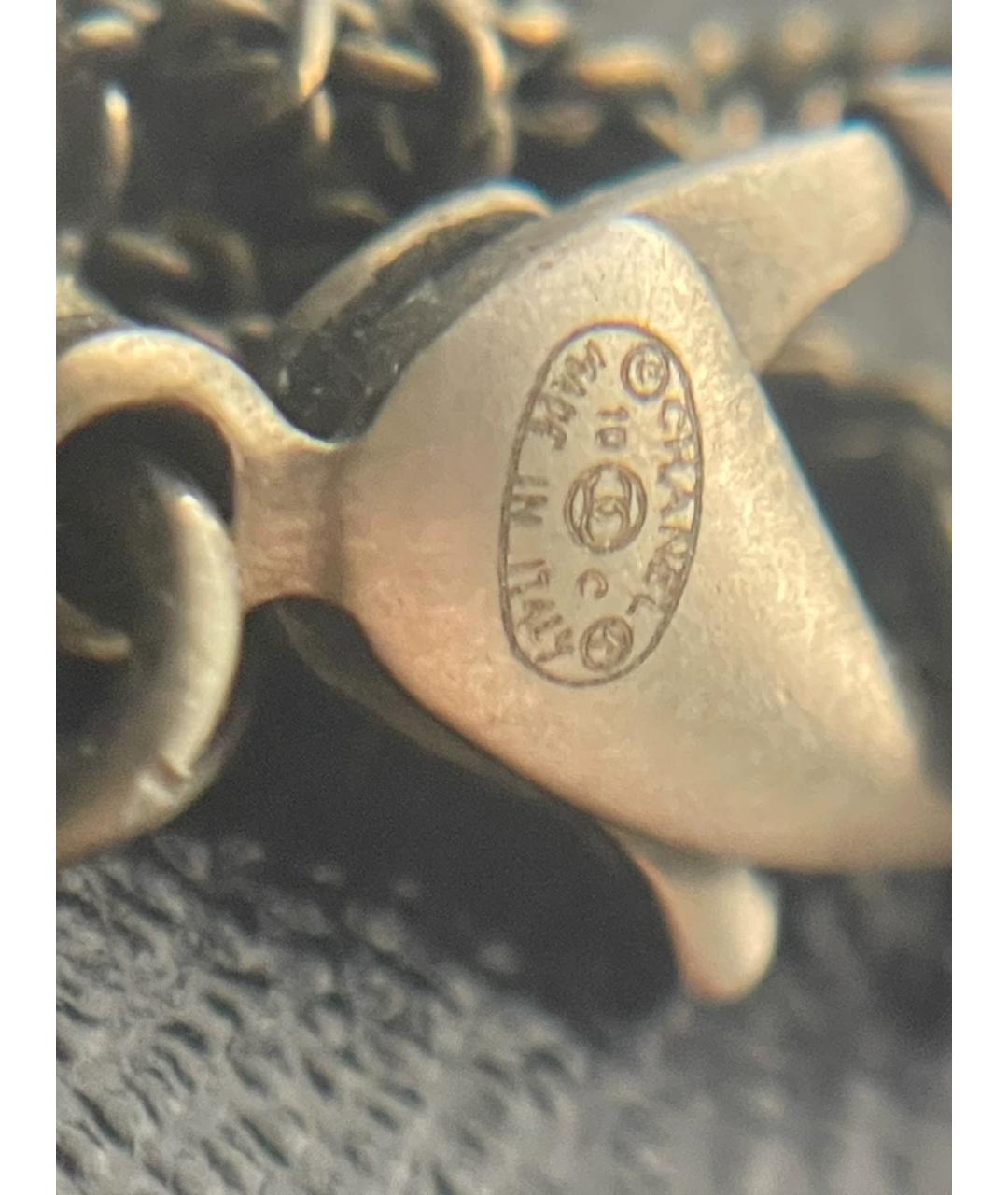 CHANEL Серебряная металлическая подвеска, фото 3