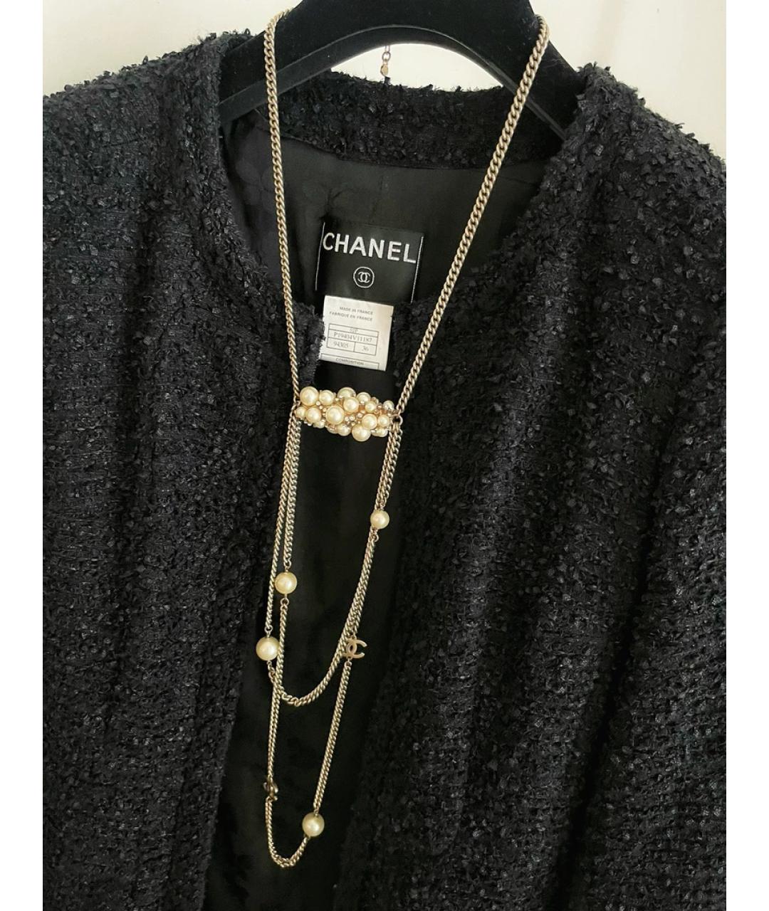 CHANEL Золотое жемчужное колье, фото 2