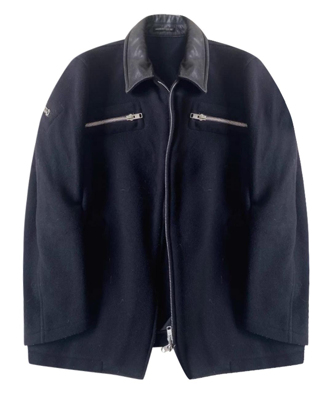 YOHJI YAMAMOTO Черная кожаная куртка, фото 1