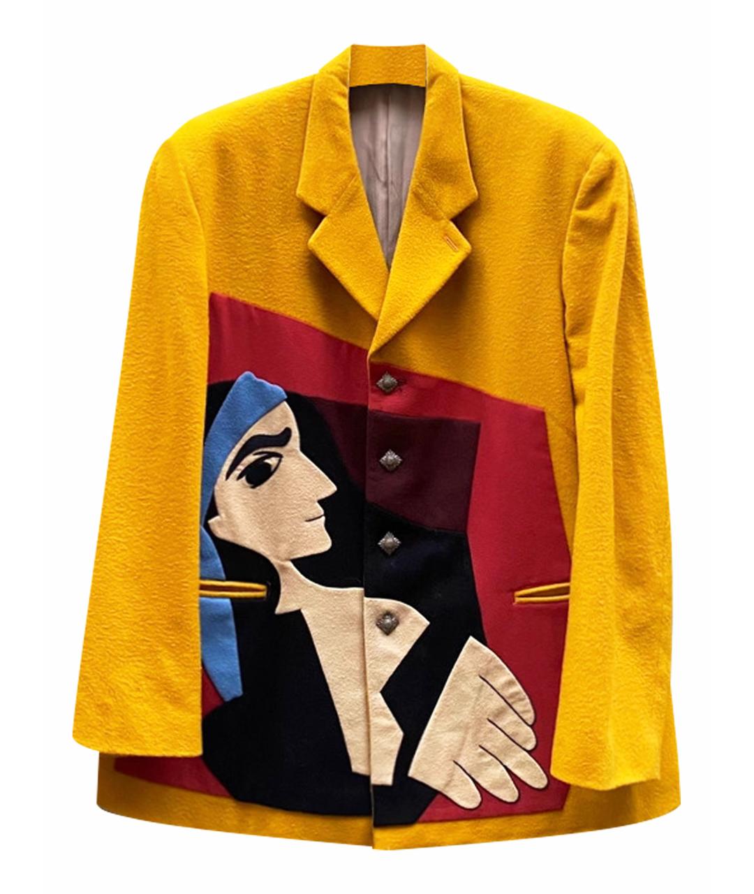 YOHJI YAMAMOTO Желтый пиджак, фото 1