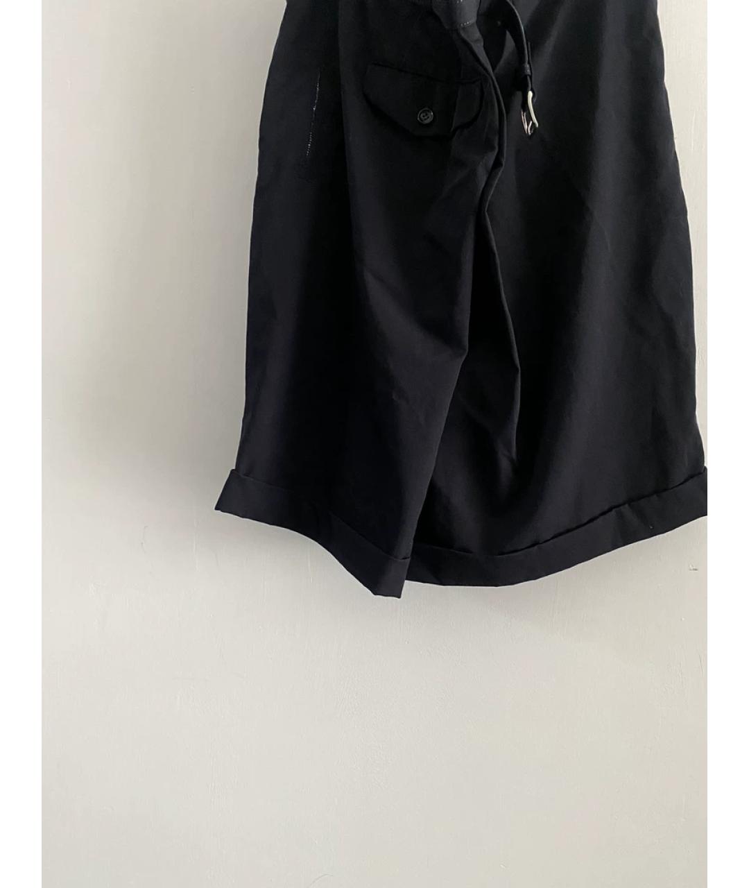 COMME DES GARÇONS Темно-синие шорты, фото 3