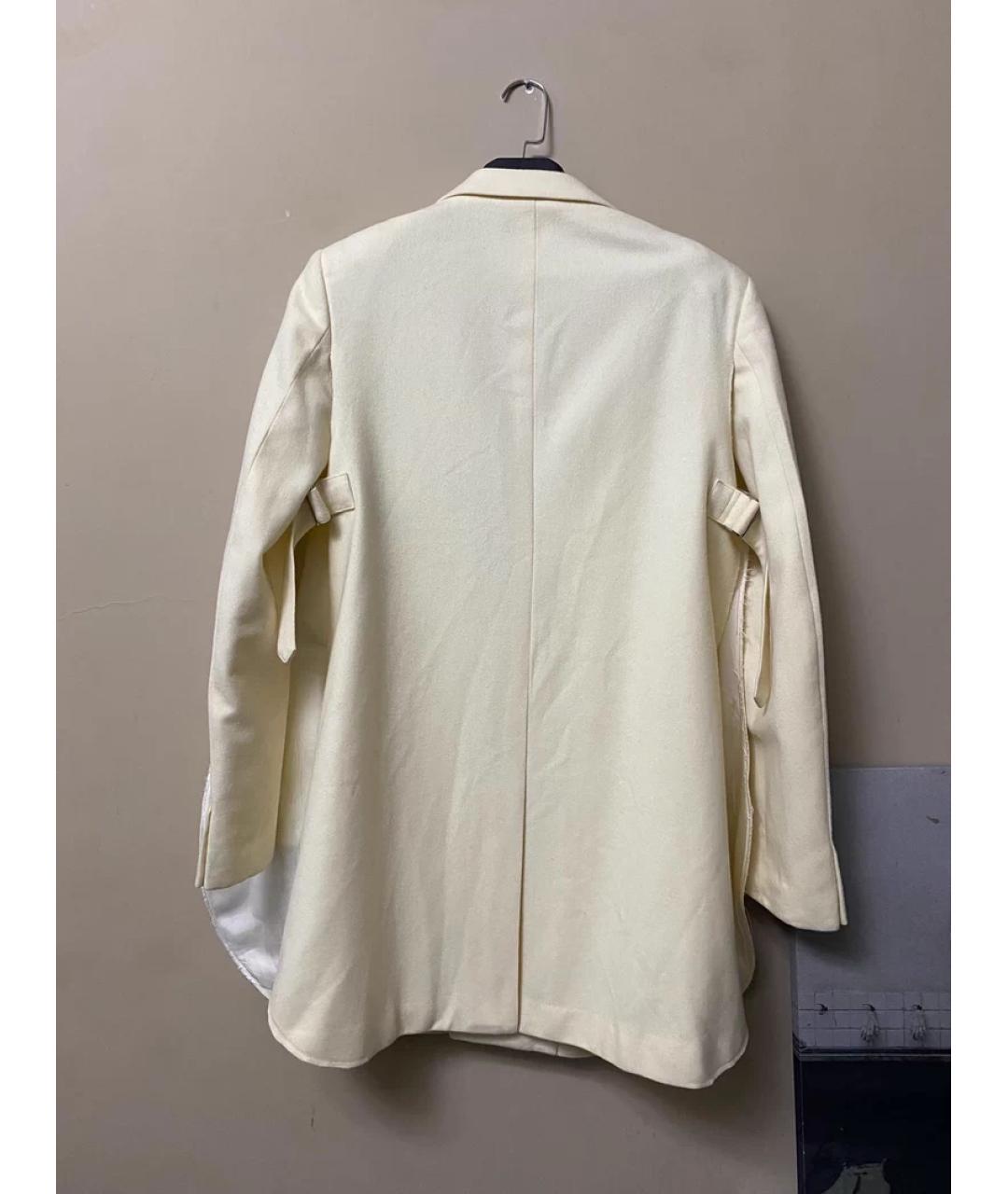 COMME DES GARÇONS HOMME PLUS Белый шерстяной пиджак, фото 2