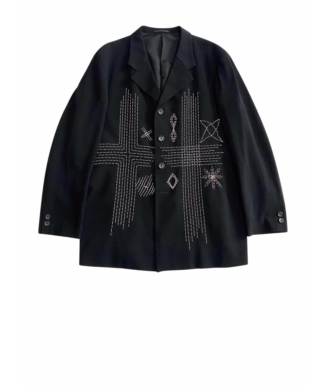 YOHJI YAMAMOTO Черный пиджак, фото 1