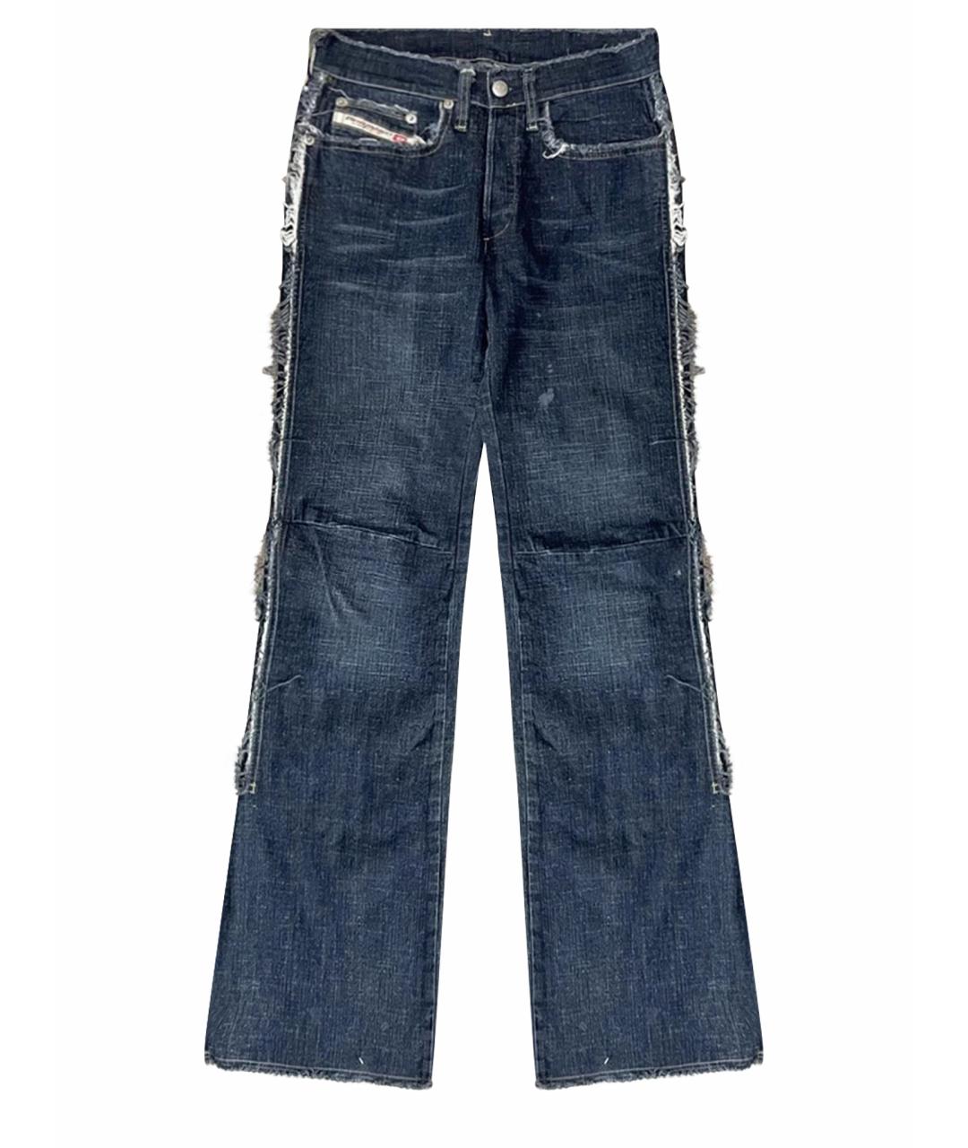 DIESEL Темно-синие джинсы слим, фото 1