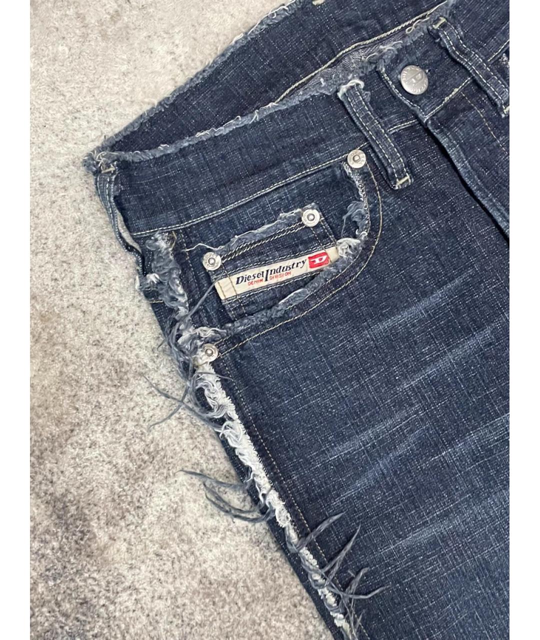DIESEL Темно-синие джинсы слим, фото 3