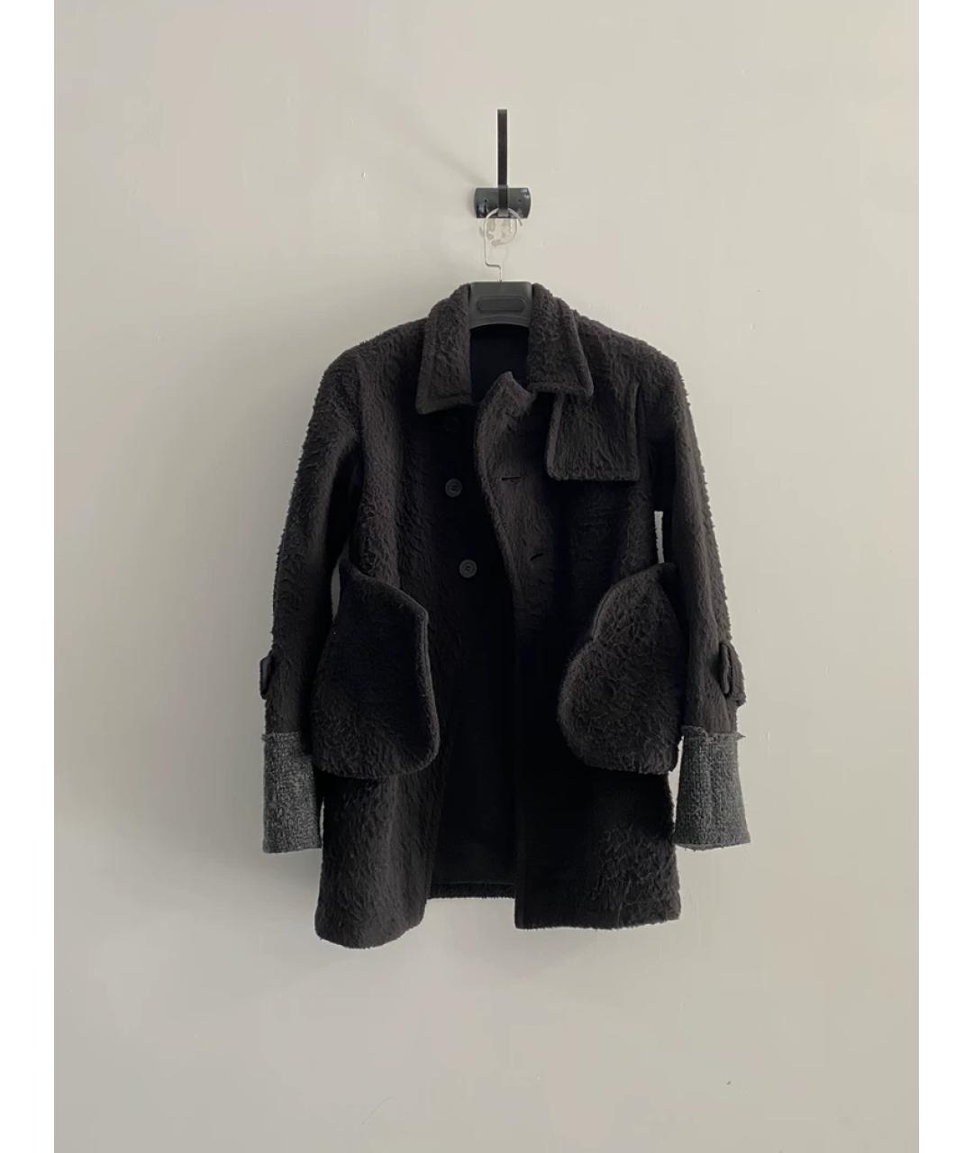 UNDERCOVER Черная шерстяная куртка, фото 2