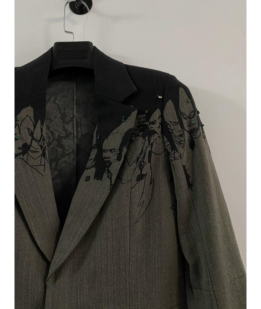 UNDERCOVER Серый жакет/пиджак, фото 5