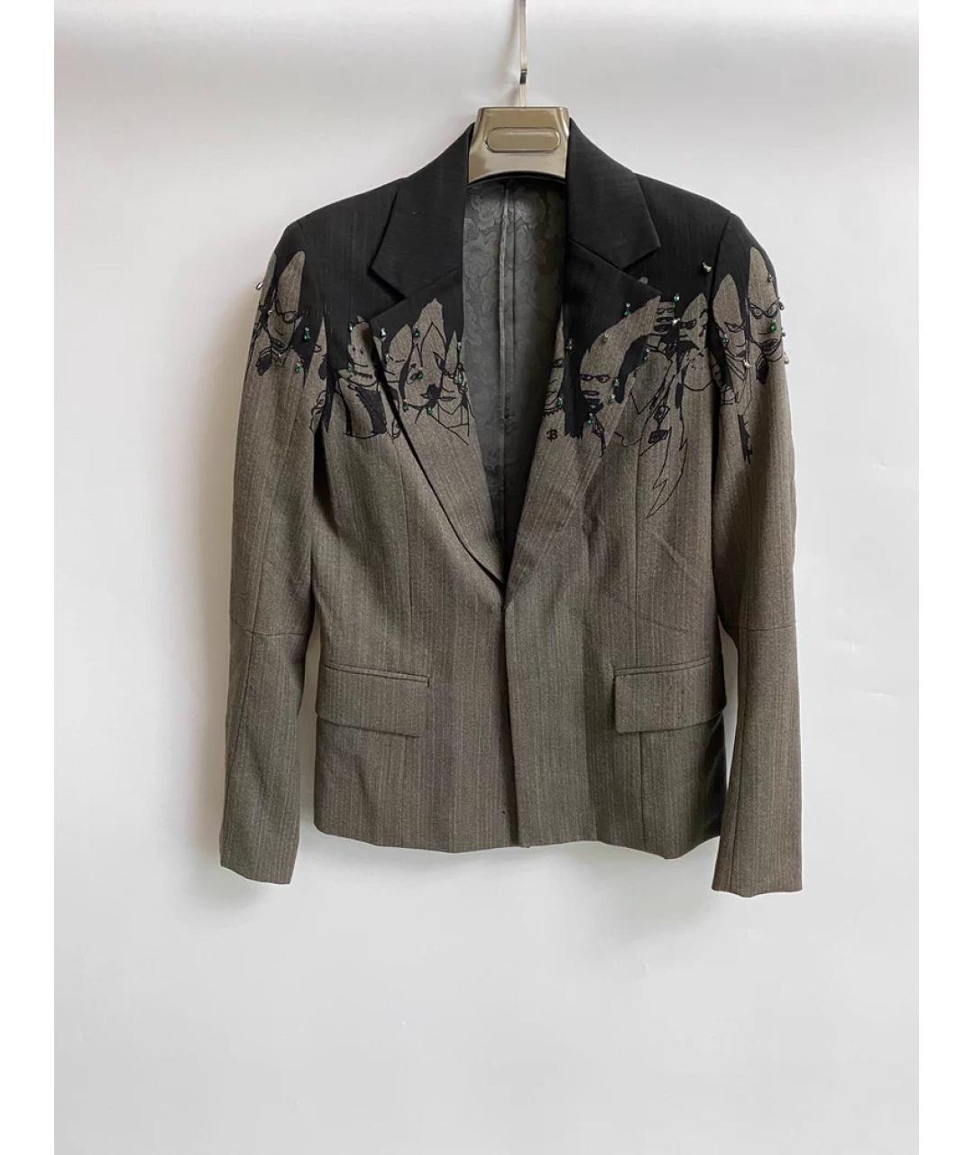 UNDERCOVER Серый жакет/пиджак, фото 4