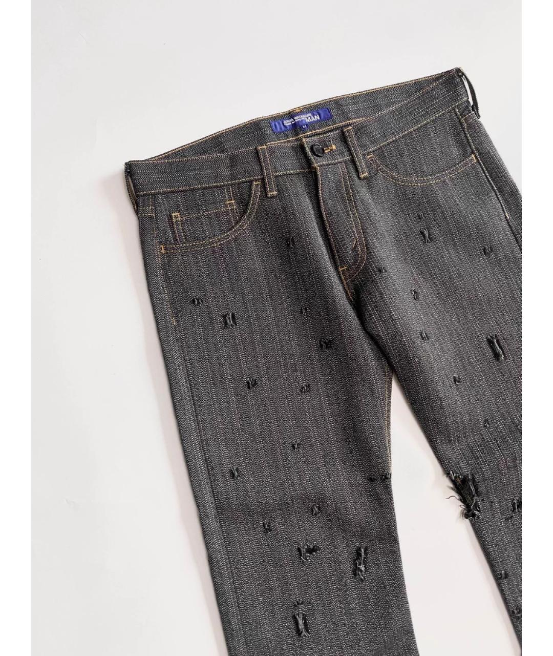 JUNYA WATANABE Темно-синие деним повседневные брюки, фото 5