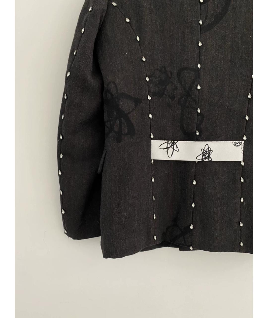 UNDERCOVER Черный пиджак, фото 4