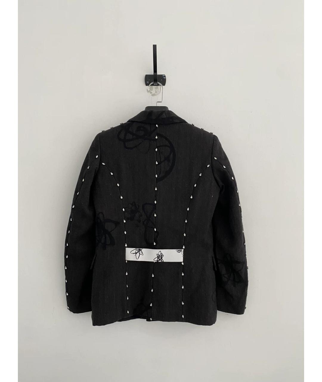 UNDERCOVER Черный пиджак, фото 3