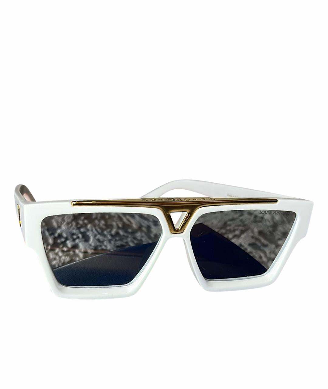 LOUIS VUITTON Белые пластиковые солнцезащитные очки, фото 1