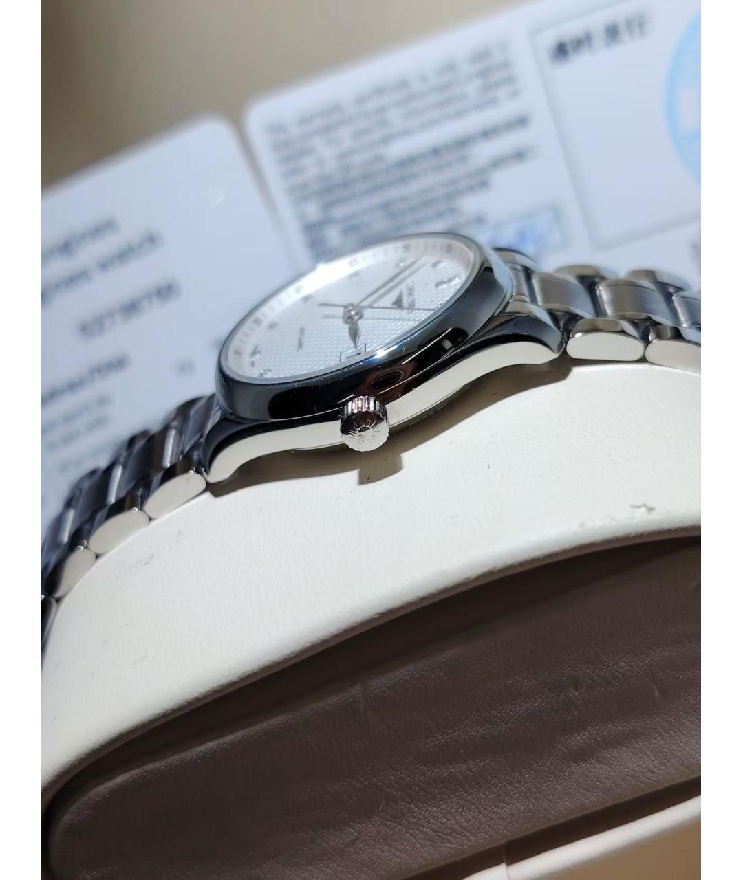 LONGINES Серебряные часы, фото 5