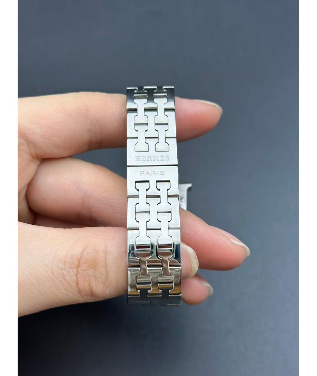 HERMES Серебряные часы, фото 5