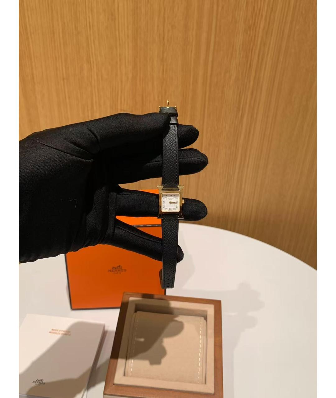 HERMES Золотые часы, фото 3