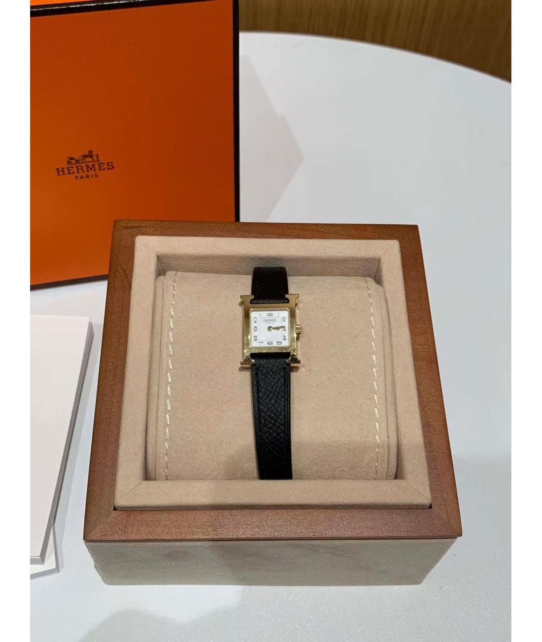HERMES Золотые часы, фото 5