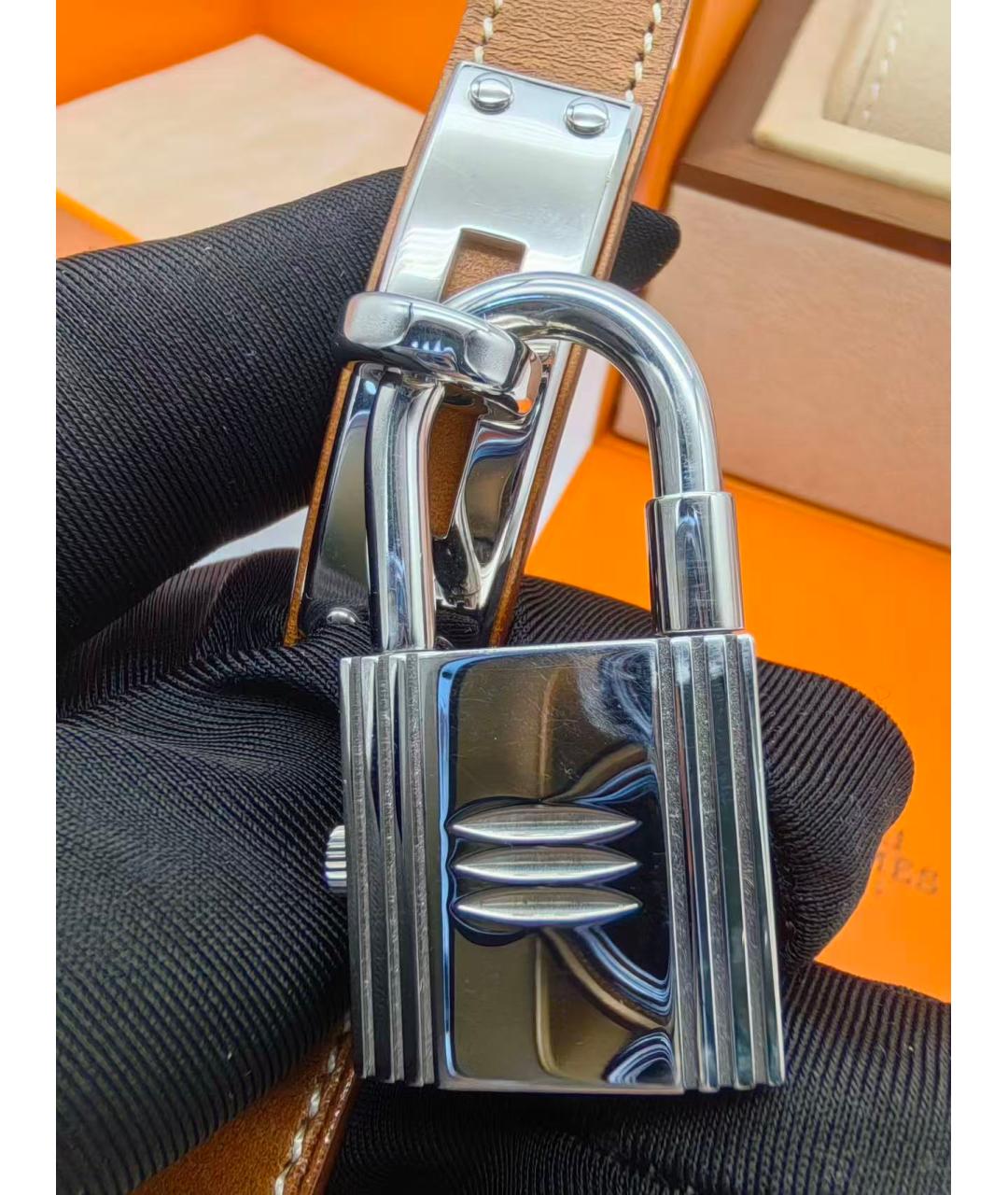 HERMES Серебряные часы, фото 3