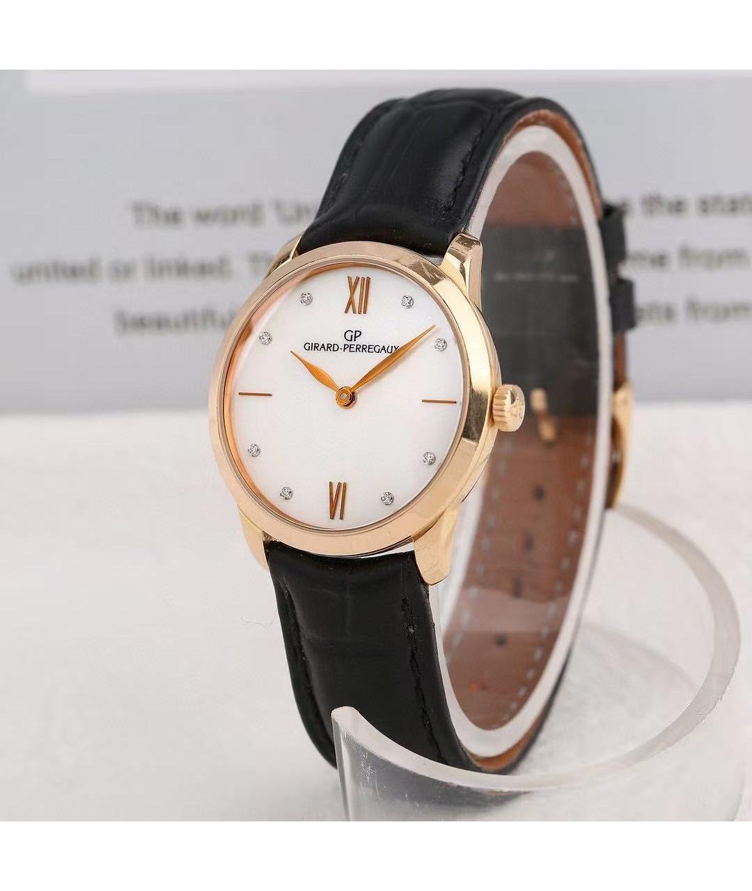 GIRARD PERREGAUX Золотые часы, фото 4