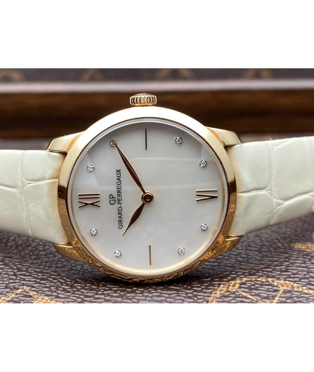 GIRARD PERREGAUX Золотые часы из розового золота, фото 6