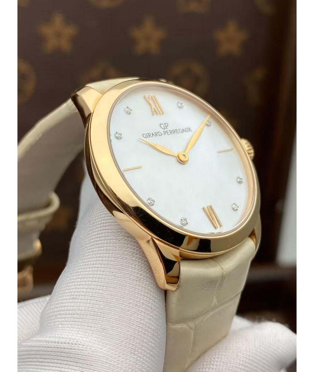 GIRARD PERREGAUX Золотые часы из розового золота, фото 4