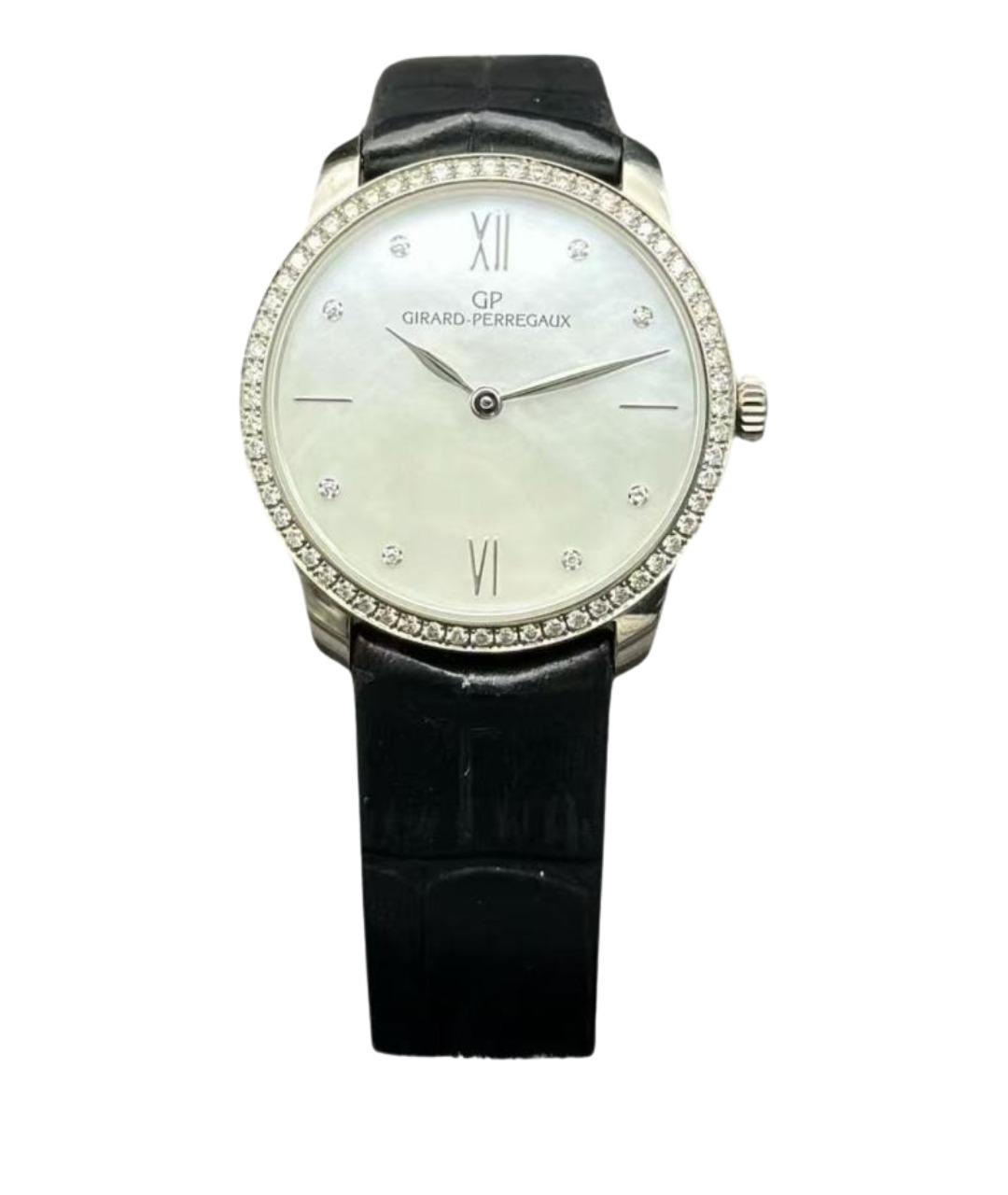 GIRARD PERREGAUX Серебряные часы из белого золота, фото 1