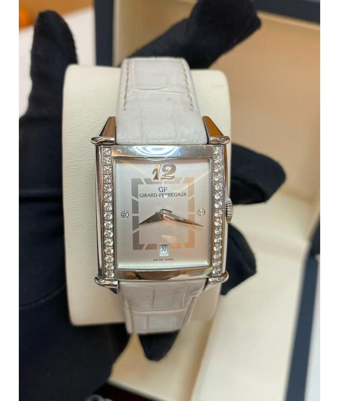 GIRARD PERREGAUX Серебряные часы, фото 2