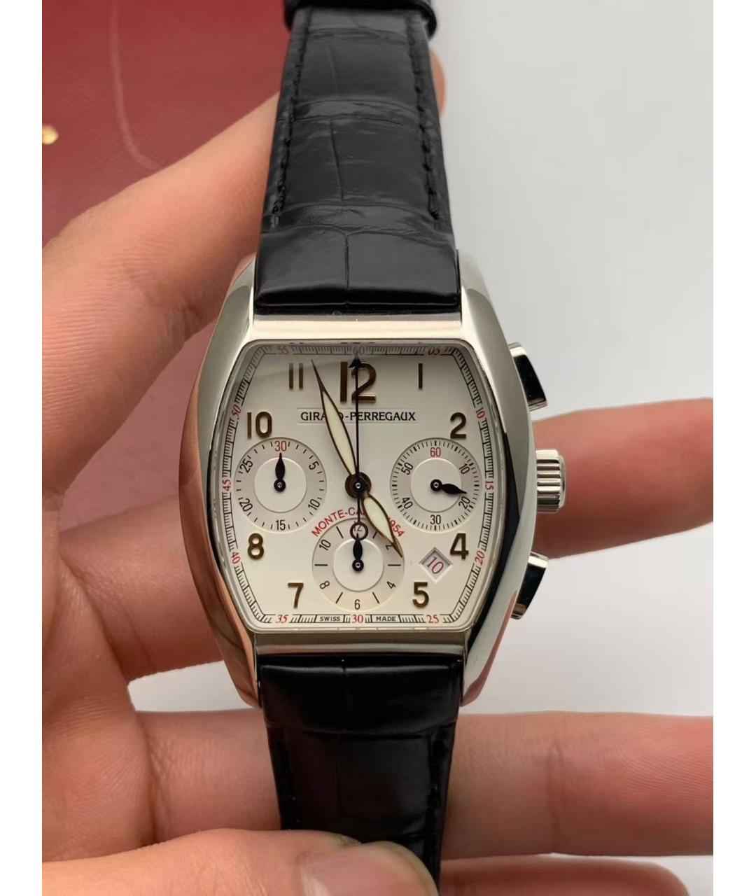 GIRARD PERREGAUX Серебряные часы, фото 4