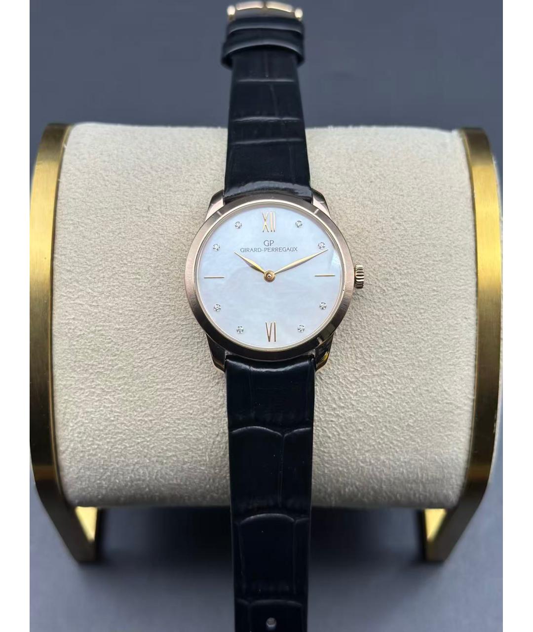 GIRARD PERREGAUX Золотые часы из розового золота, фото 5