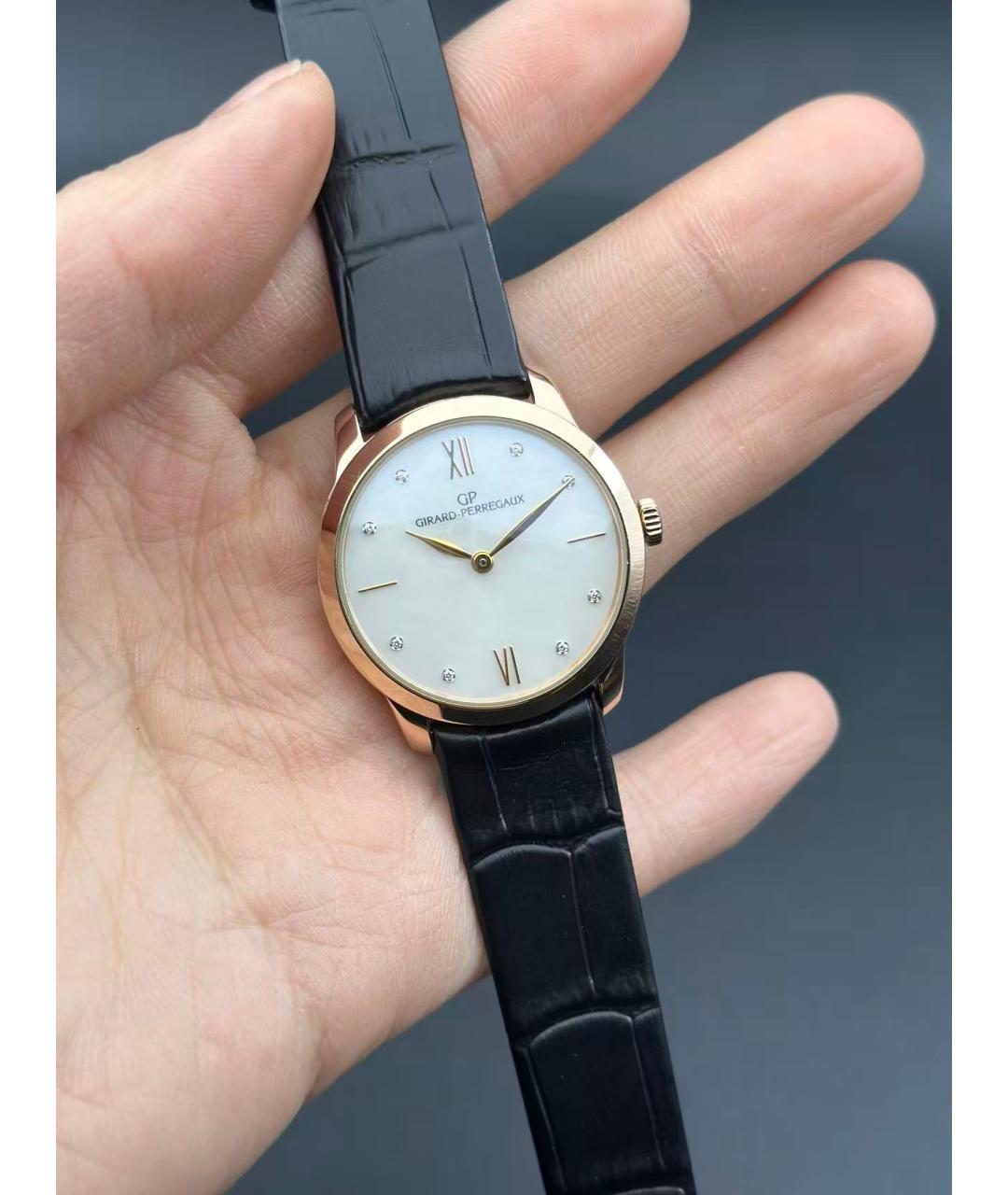 GIRARD PERREGAUX Золотые часы из розового золота, фото 4