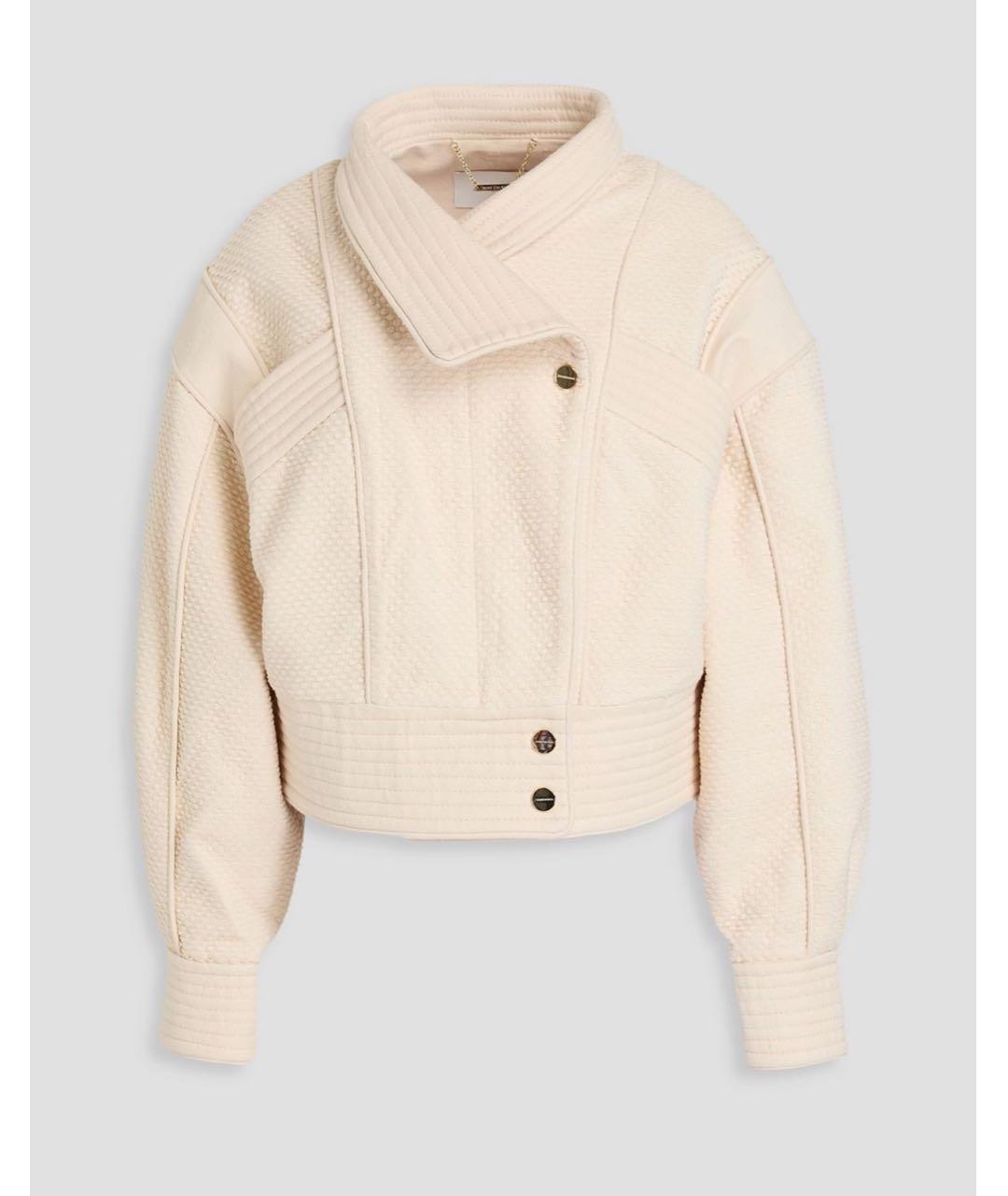 ZIMMERMANN Бежевая хлопковая куртка, фото 7