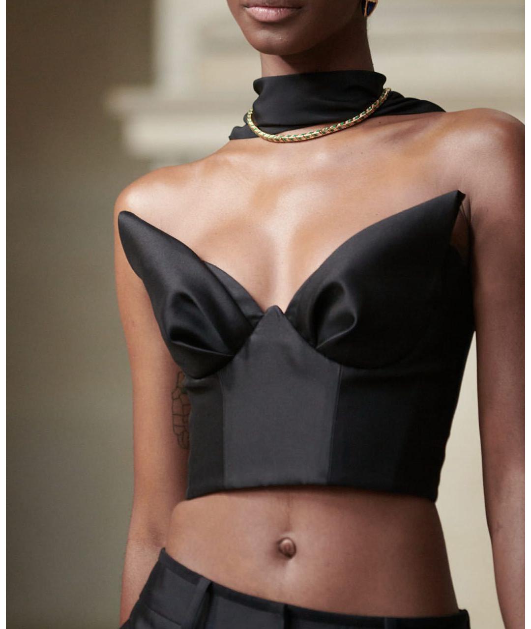 ZIMMERMANN Черный шелковый костюм с брюками, фото 7