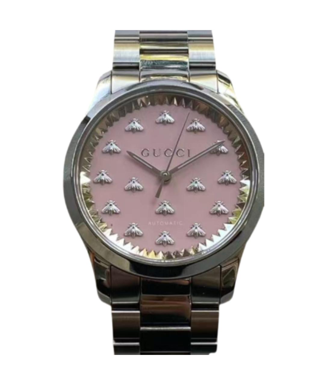 GUCCI Серебряные часы, фото 1