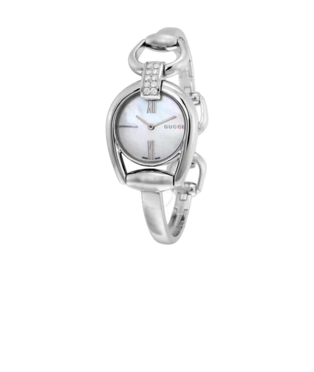 GUCCI Серебряные часы, фото 5