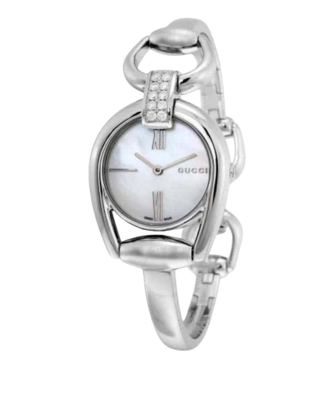 GUCCI Серебряные часы, фото 1