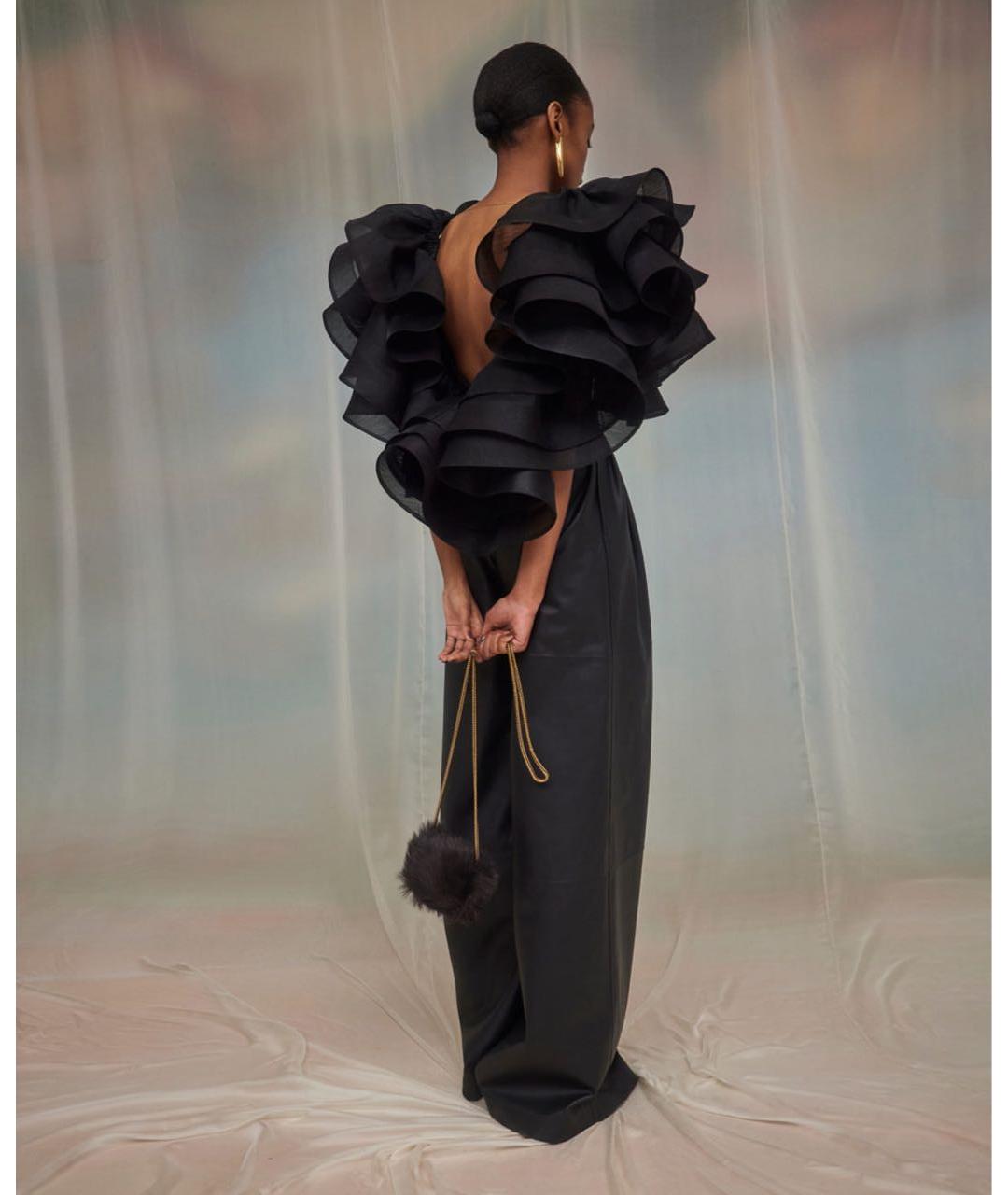 ZIMMERMANN Черная льняная блузы, фото 5