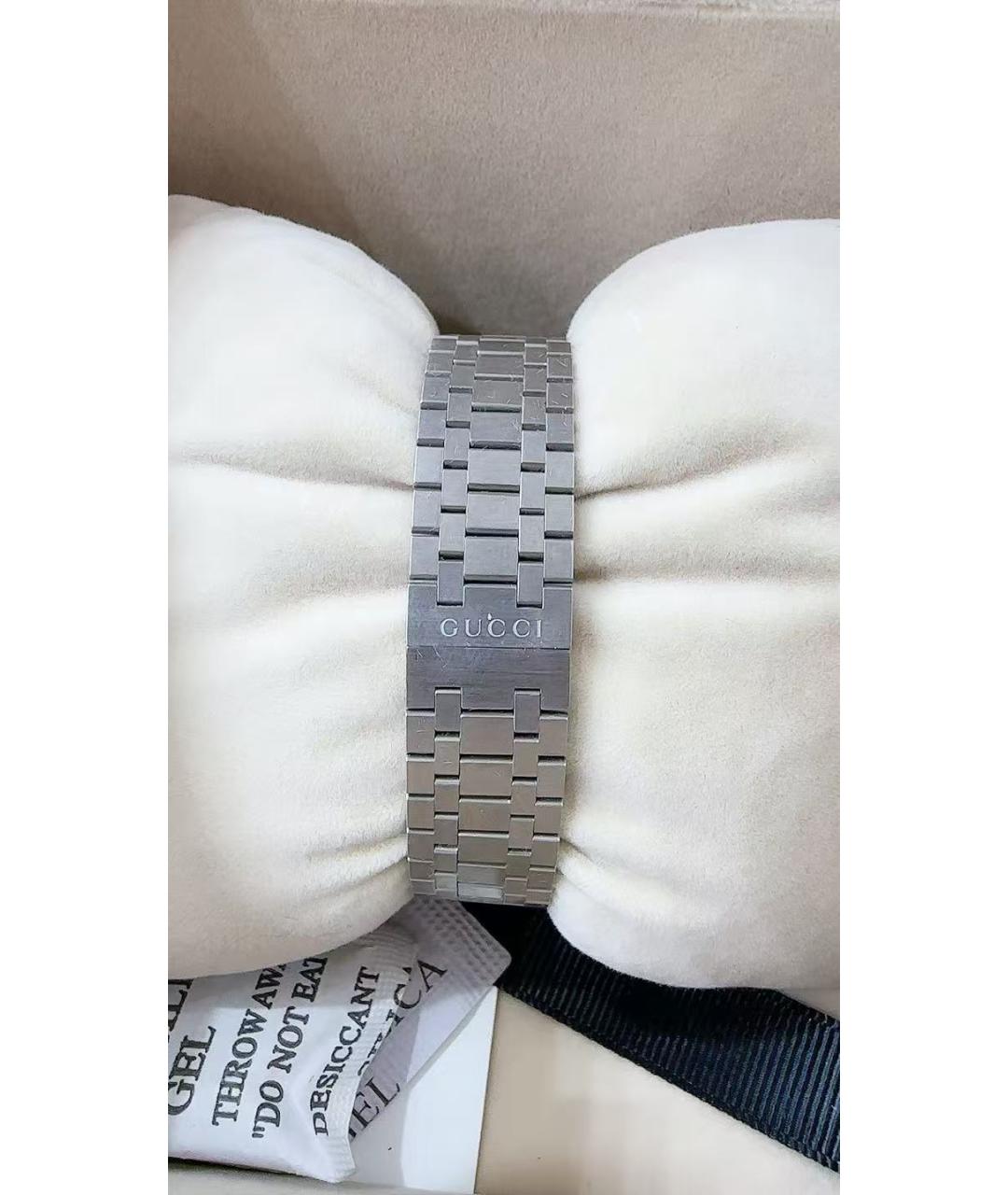 GUCCI Серебряные часы, фото 4