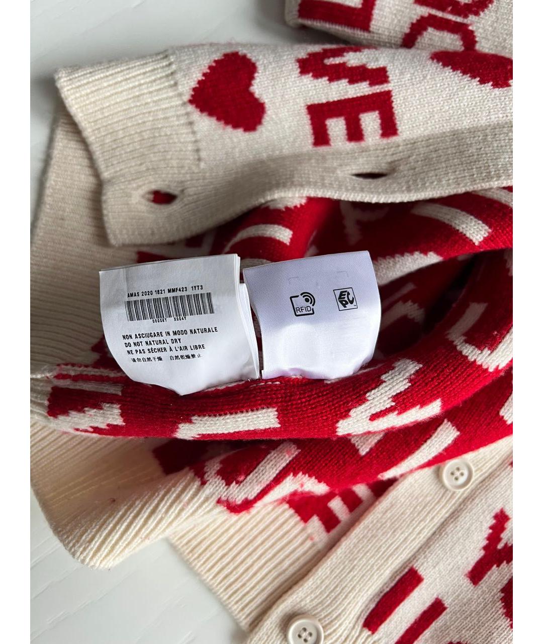 MIU MIU Красный кардиган, фото 8