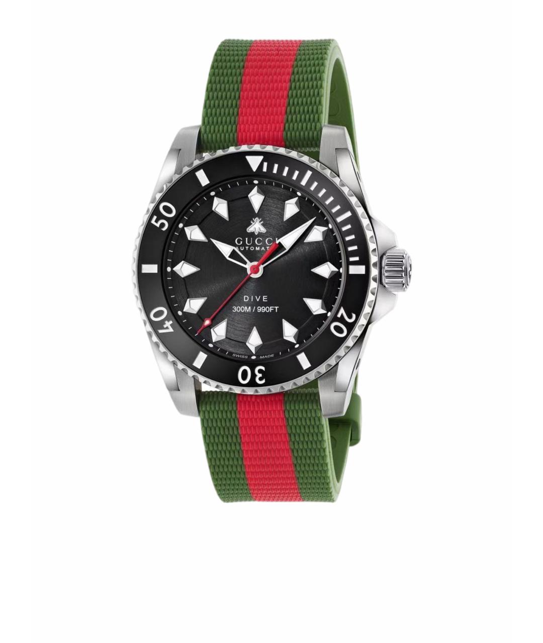 GUCCI Серебряные часы, фото 1