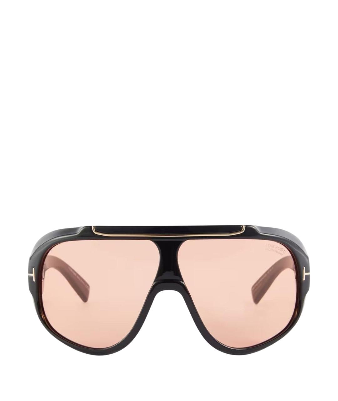 TOM FORD Оранжевое пластиковые солнцезащитные очки, фото 1