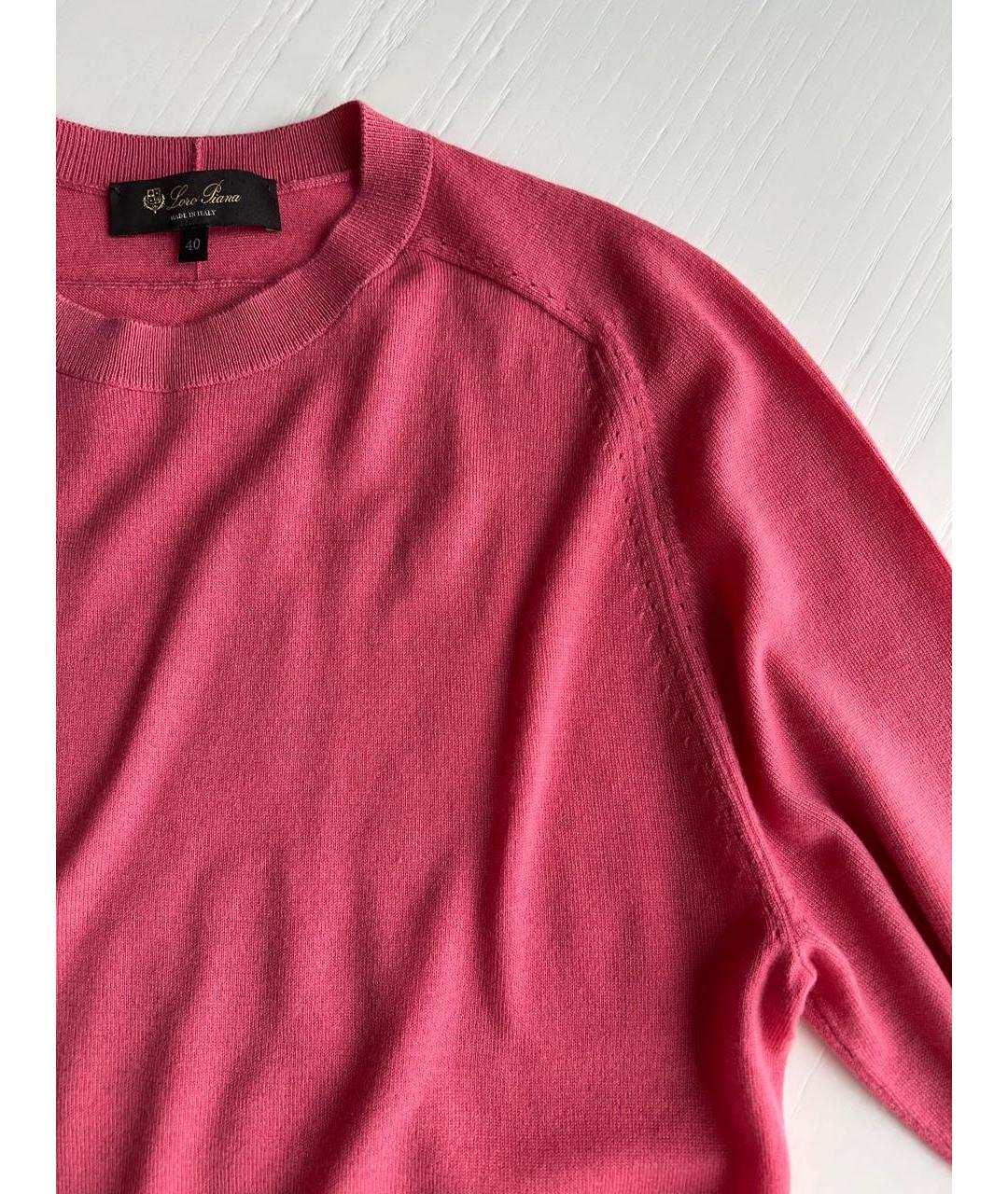 LORO PIANA Коралловый джемпер / свитер, фото 7