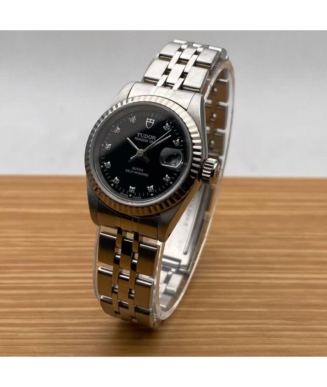 TUDOR Серебряные часы из белого золота, фото 3