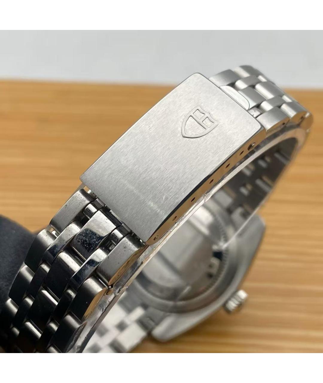 TUDOR Серебряные металлические часы, фото 5