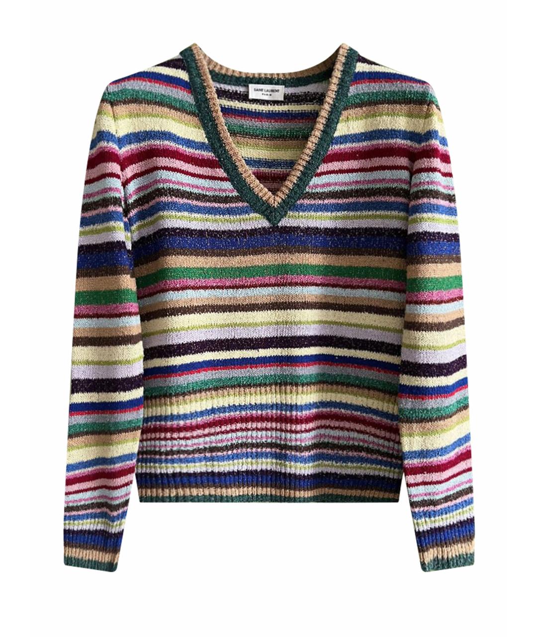 SAINT LAURENT Мульти джемпер / свитер, фото 1