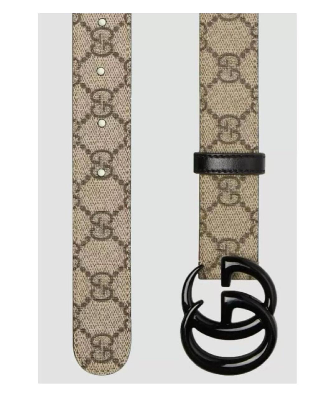 GUCCI Бежевый ремень, фото 2