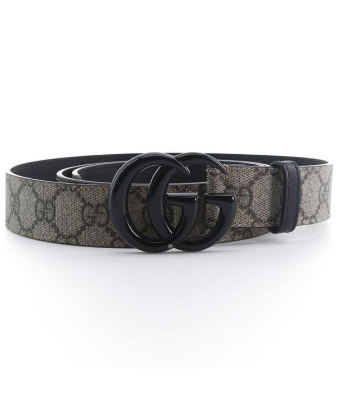 GUCCI Бежевый ремень, фото 1